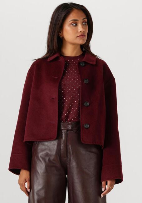 Bordeaux STUDIO AR Teddy-Jacke NICOLINA - large