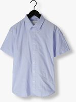 Blaue SELECTED HOMME Casual-Oberhemd SLHSLIMNEW-LINEN SHIRTS SS CLASSIC W