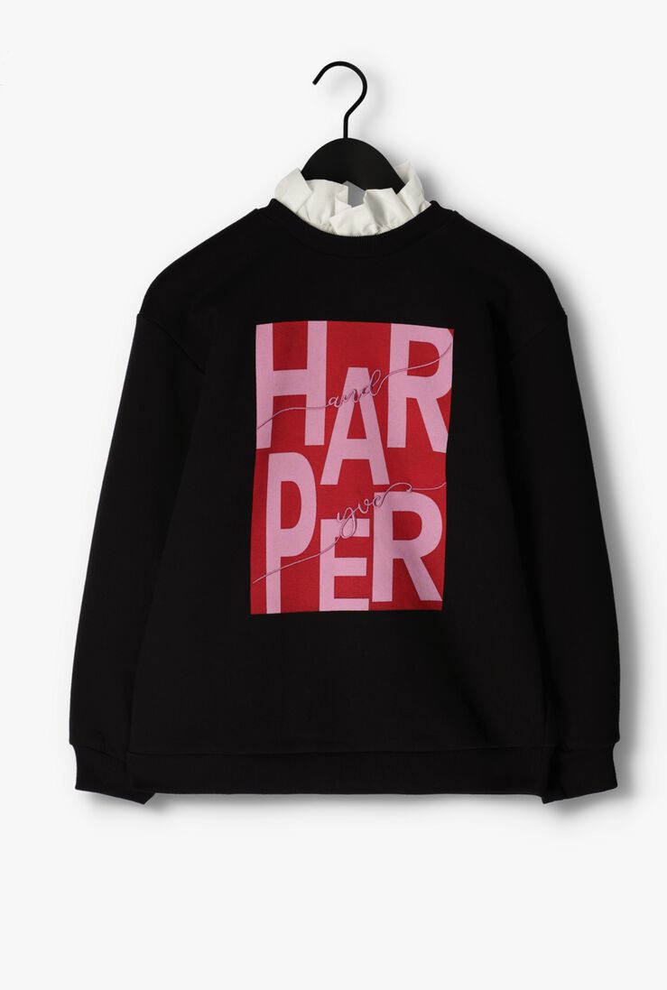 schwarze harper &amp; yve sweatshirt harper-sw OE7668