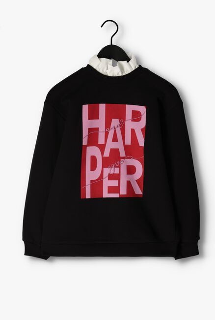 Schwarze HARPER & YVE Sweatshirt HARPER-SW - large