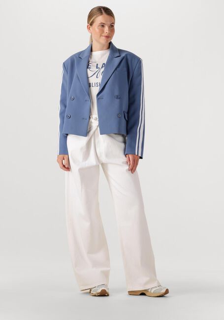 Dunkelblau ALIX THE LABEL Blazer LADIES WOVEN STRIPE TAPE BLAZER - large