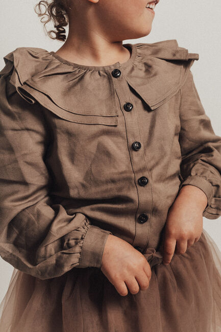 Taupe BAJE STUDIO Blusen MAIDA - large