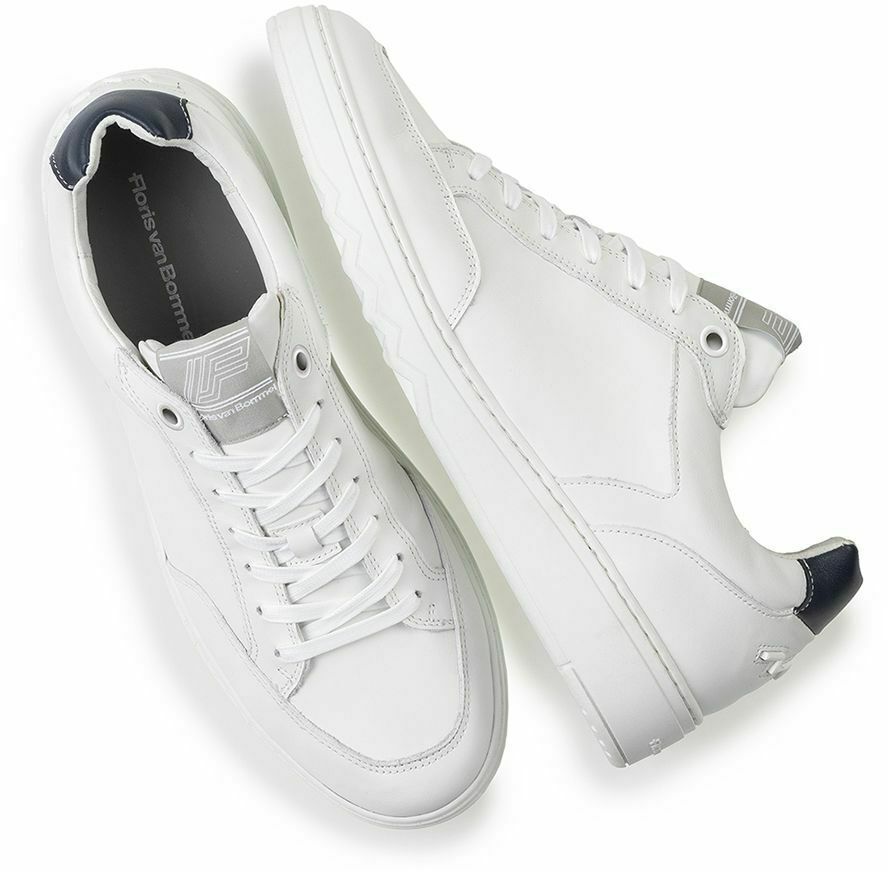 Wei&szlig;e FLORIS VAN BOMMEL Sneaker Low SFM-10183 KUPSTER - medium