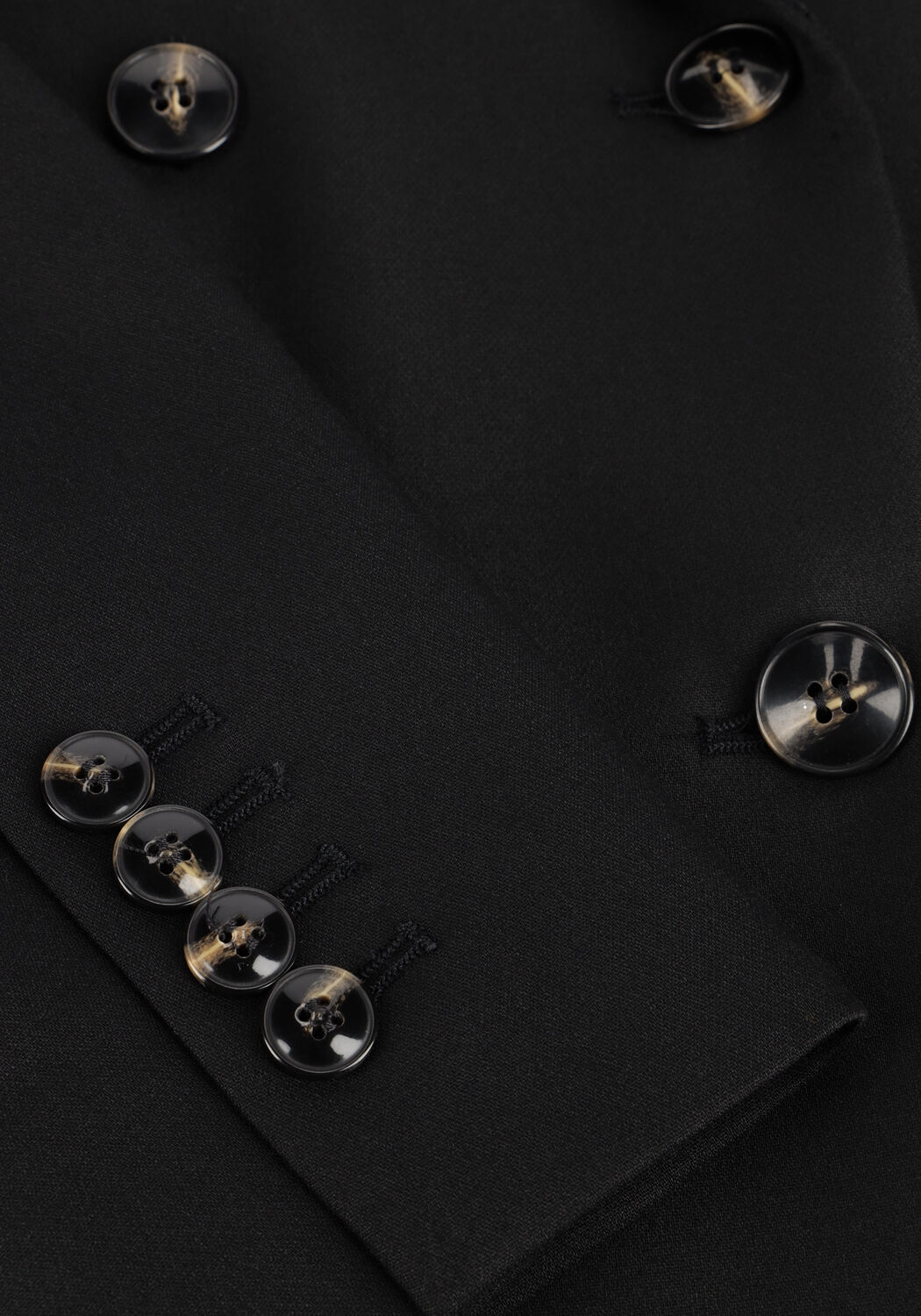 Schwarze JANSEN AMSTERDAM Blazer WTQ266 BLAZER ANNA - large