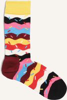 Gelbe HAPPY SOCKS Socken BIRTHDAY CAKE SPRINKLE - medium
