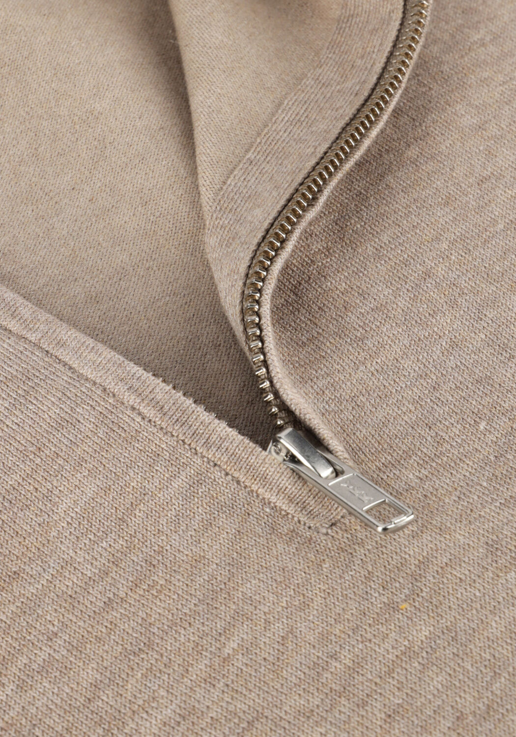 Beige PROFUOMO Pullover HALF ZIP LUXURY BASIC - large