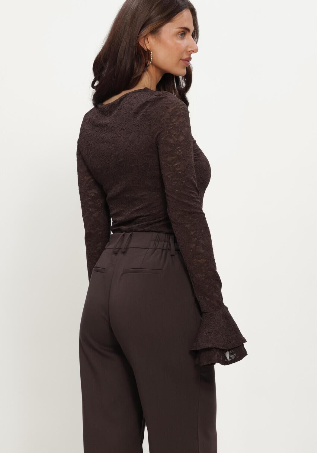 Braune FREEBIRD Top BEVERLY - large