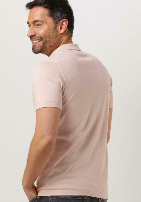 Hell-Pink DSTREZZED Polo-Shirt POLO S/S COTTON KNIT - large