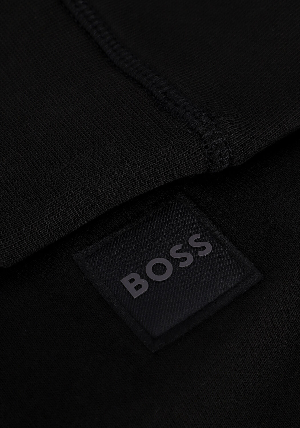 Schwarze BOSS Strickjacke ZESTART - large