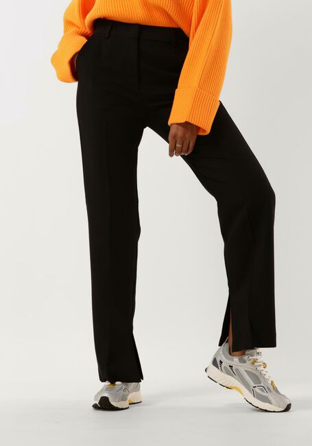 Schwarze CO'COUTURE Hose VOLA SLIT PANTS - large