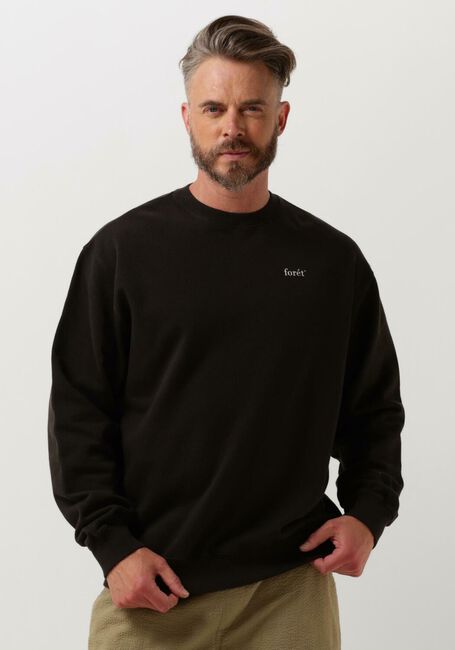 Schwarze FORÉT Pullover STILL SWEATSHIRT - large