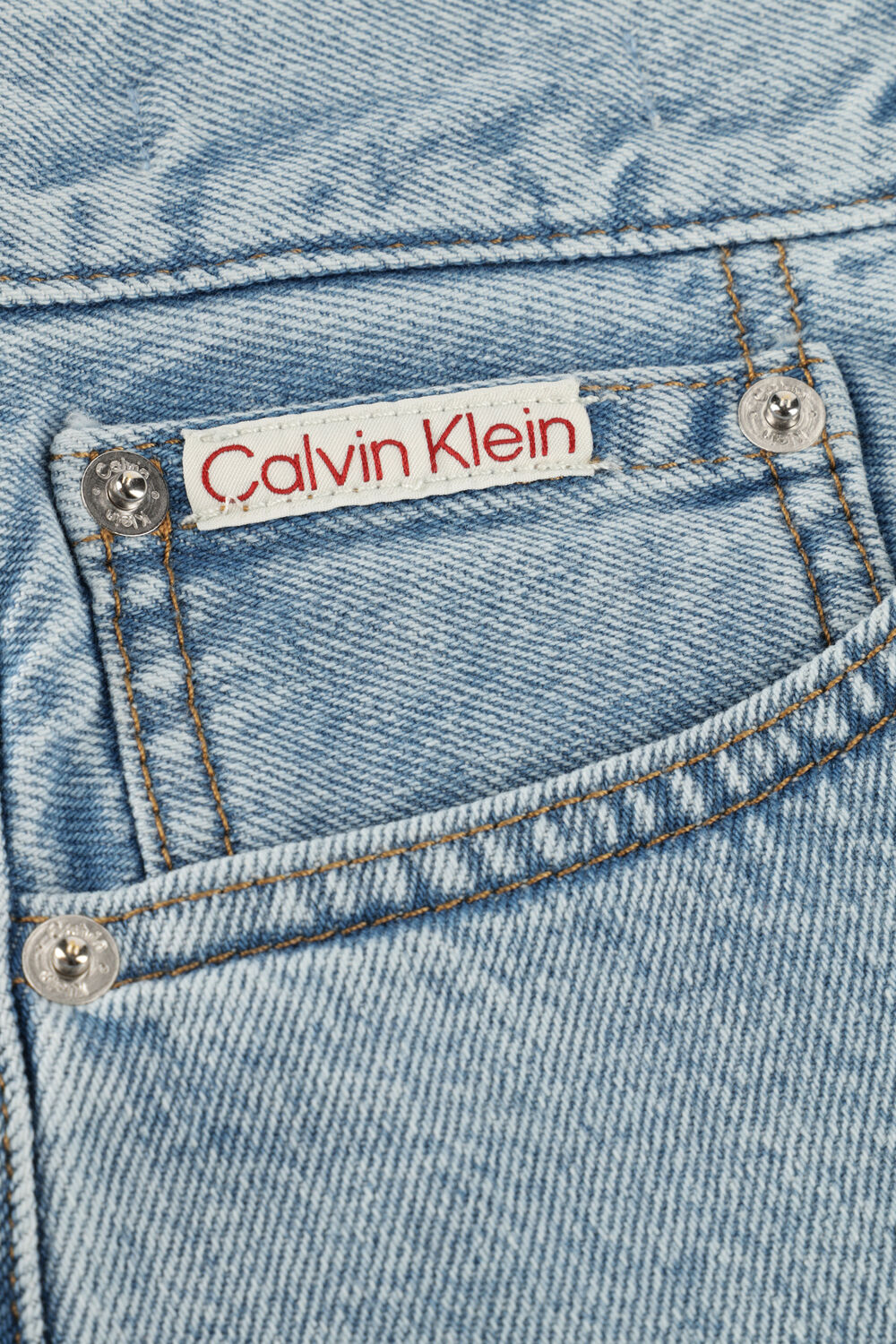 Hellblau CALVIN KLEIN Kurze Hosen HI RISE A-LINE SHORT COASTAL LIG - large