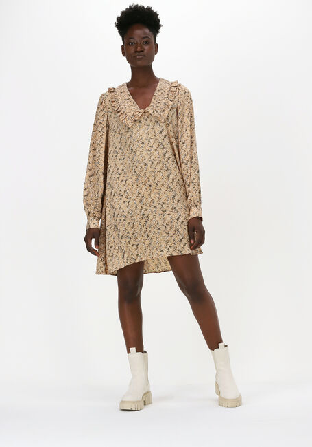 Beige SISSEL EDELBO Minikleid BERLIN DRESS - large