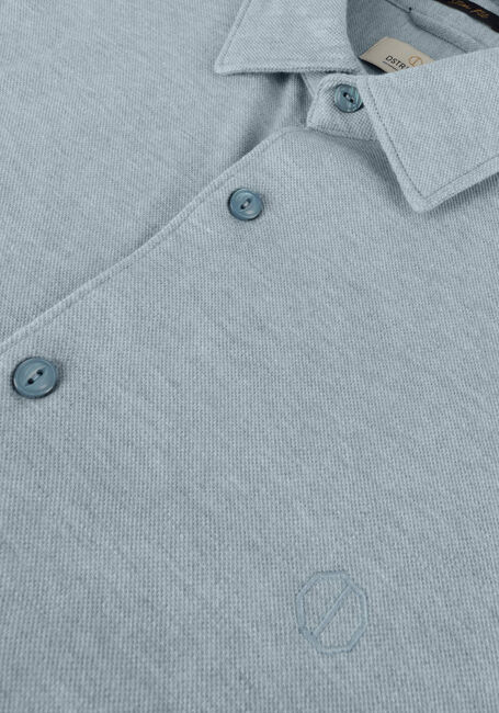 Blaue DSTREZZED Casual-Oberhemd SHIRT MELANGE PIQUE - large