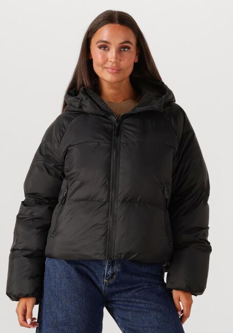 Schwarze WITHBLACK Wattierte Jack WBLEMMA SHORT DOWN PUFFER JACKET - large
