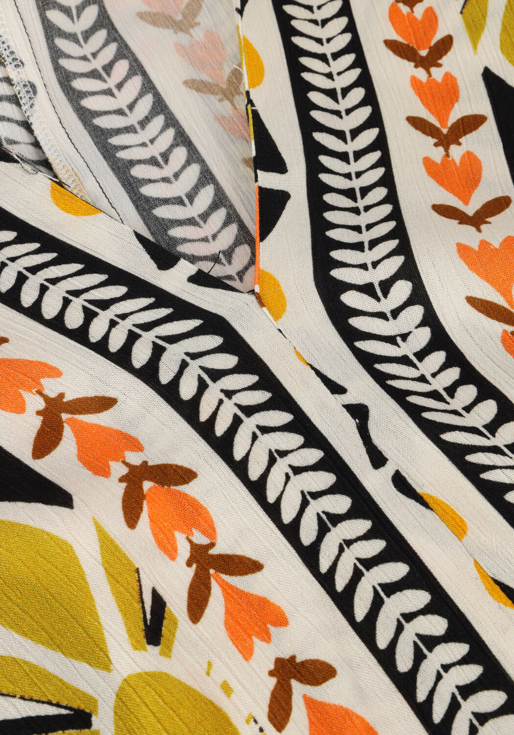 Mehrfarbige/Bunte LOUIZON Maxikleid MIENA - large