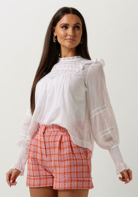 Weiße NOTRE-V Blusen VOILE BLOUSE - large