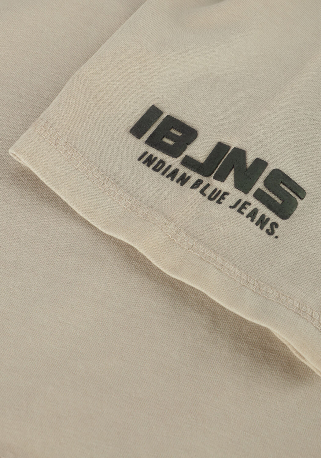 Sand INDIAN BLUE JEANS T-shirt T-SHIRT FANCY BASIC LONG - large