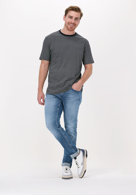 Dunkelblau BOSS T-shirt TEOMETRIC - large