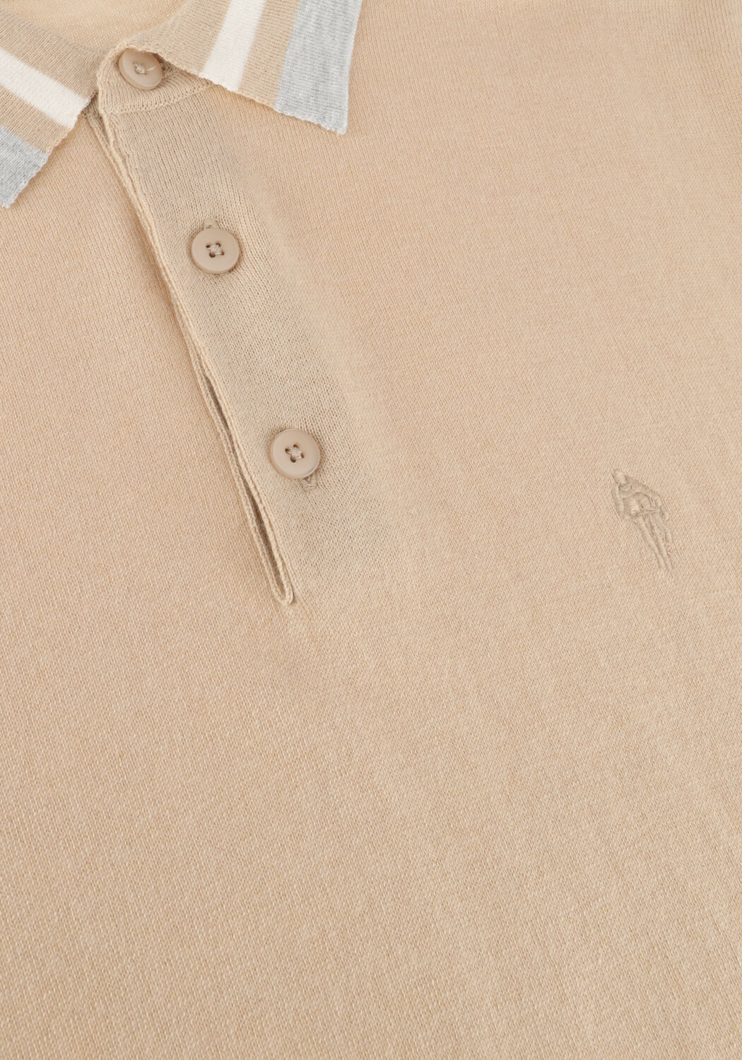 Beige CYCLEUR DE LUXE Polo-Shirt SHIFTER - large