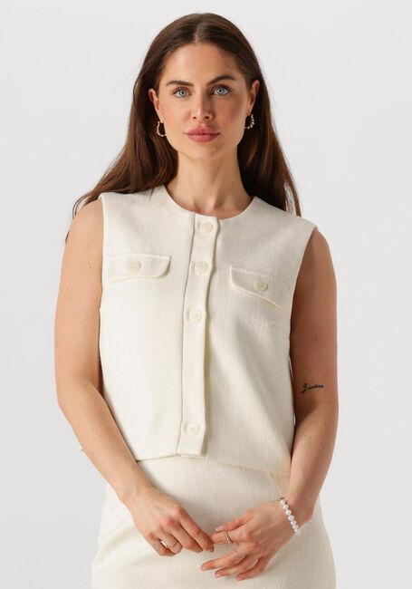 Weiße YDENCE Gilet GILET CATERINA - large