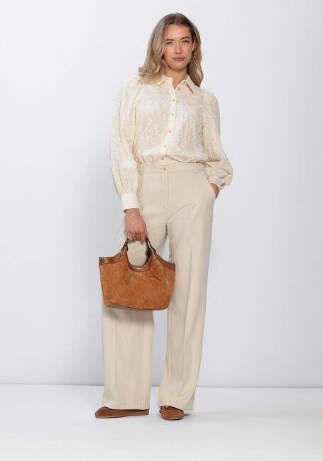 Ecru FREEBIRD Blusen WV-FLOWER-TAPE-SEQUINS-26-1 - large