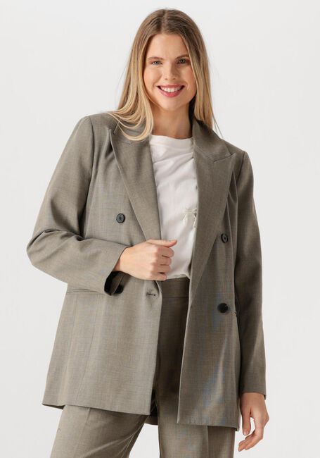 Beige HAUTE L'AMITIÉ Blazer NICOLE LOW TRIANGLE BLAZER - large