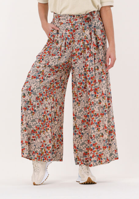 Mehrfarbige/Bunte BY-BAR Weite Hose WANDA POPPY GREY PRINT - large