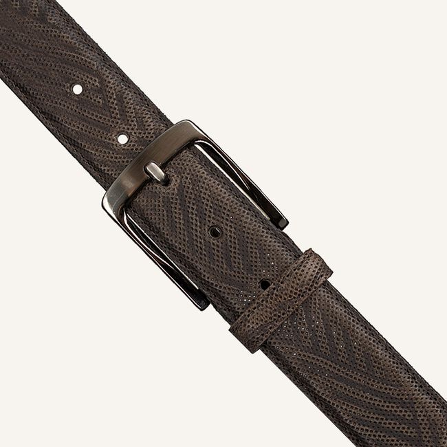 Graue REHAB Gürtel BELT ZIG ZAG Graue REHAB Gürtel BELT ZIG ZAG - large