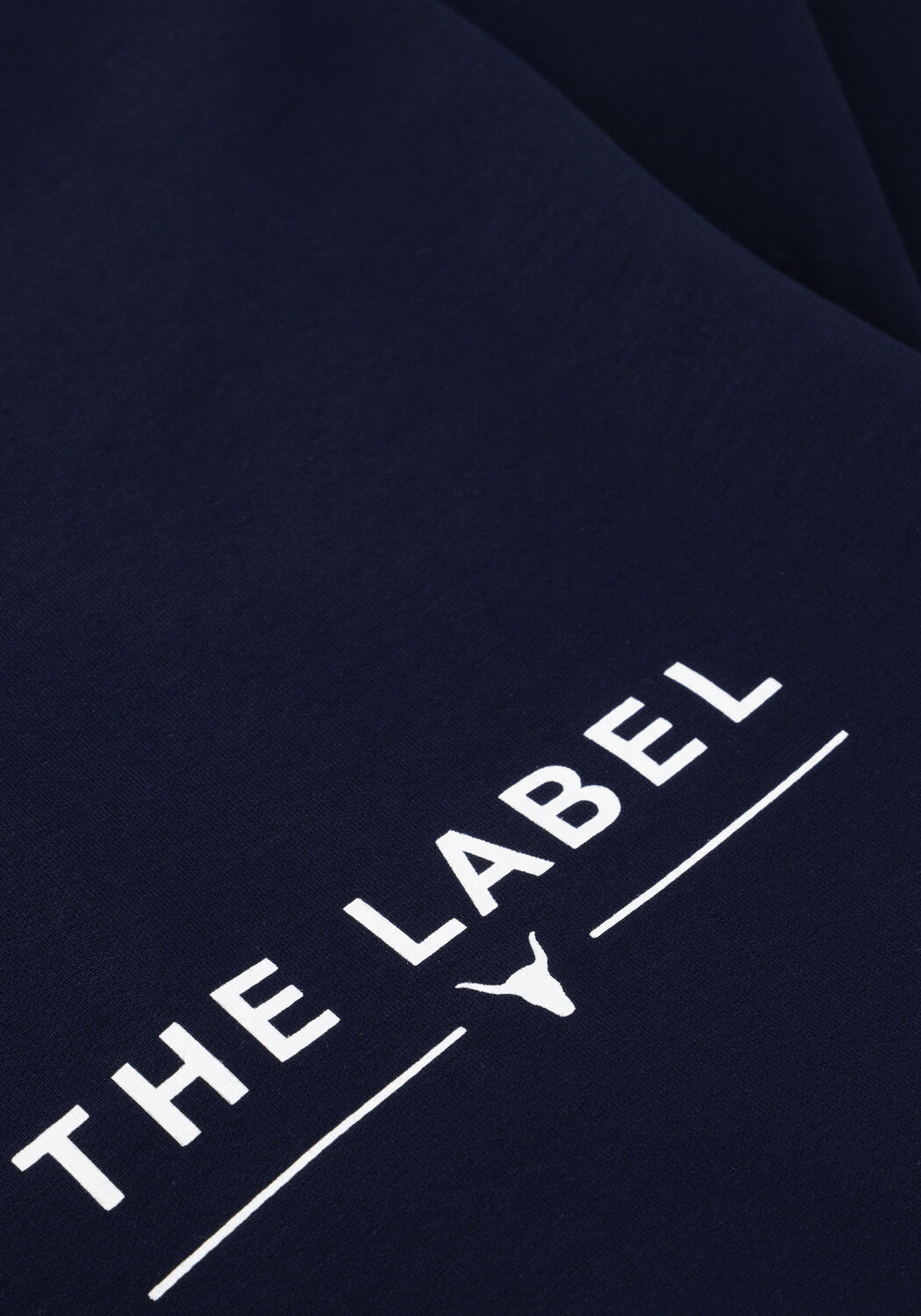 Dunkelblau ALIX THE LABEL Weite Hose LADIES KNITTED WIDE LEG SCUBA PANTS - large