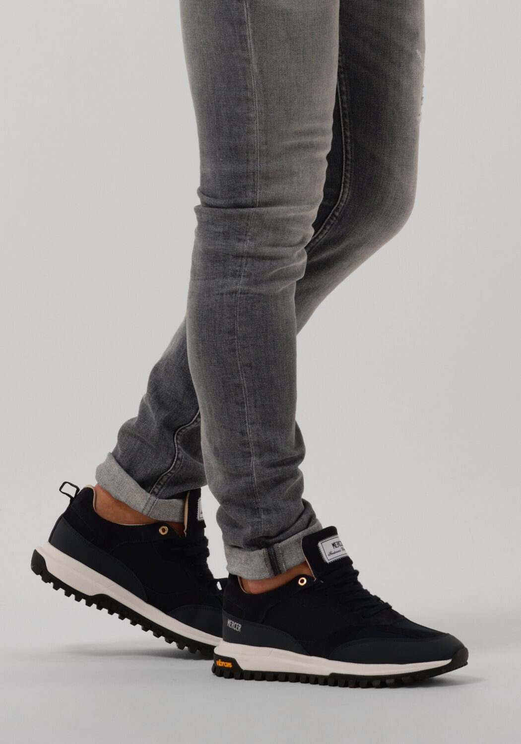 Blaue MERCER AMSTERDAM Sneaker Low THE GLOBE - large