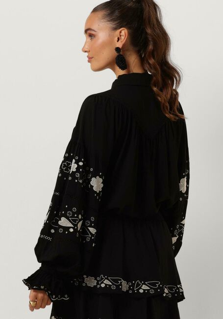 Schwarze HARPER & YVE Blusen KARLEY-LS - large