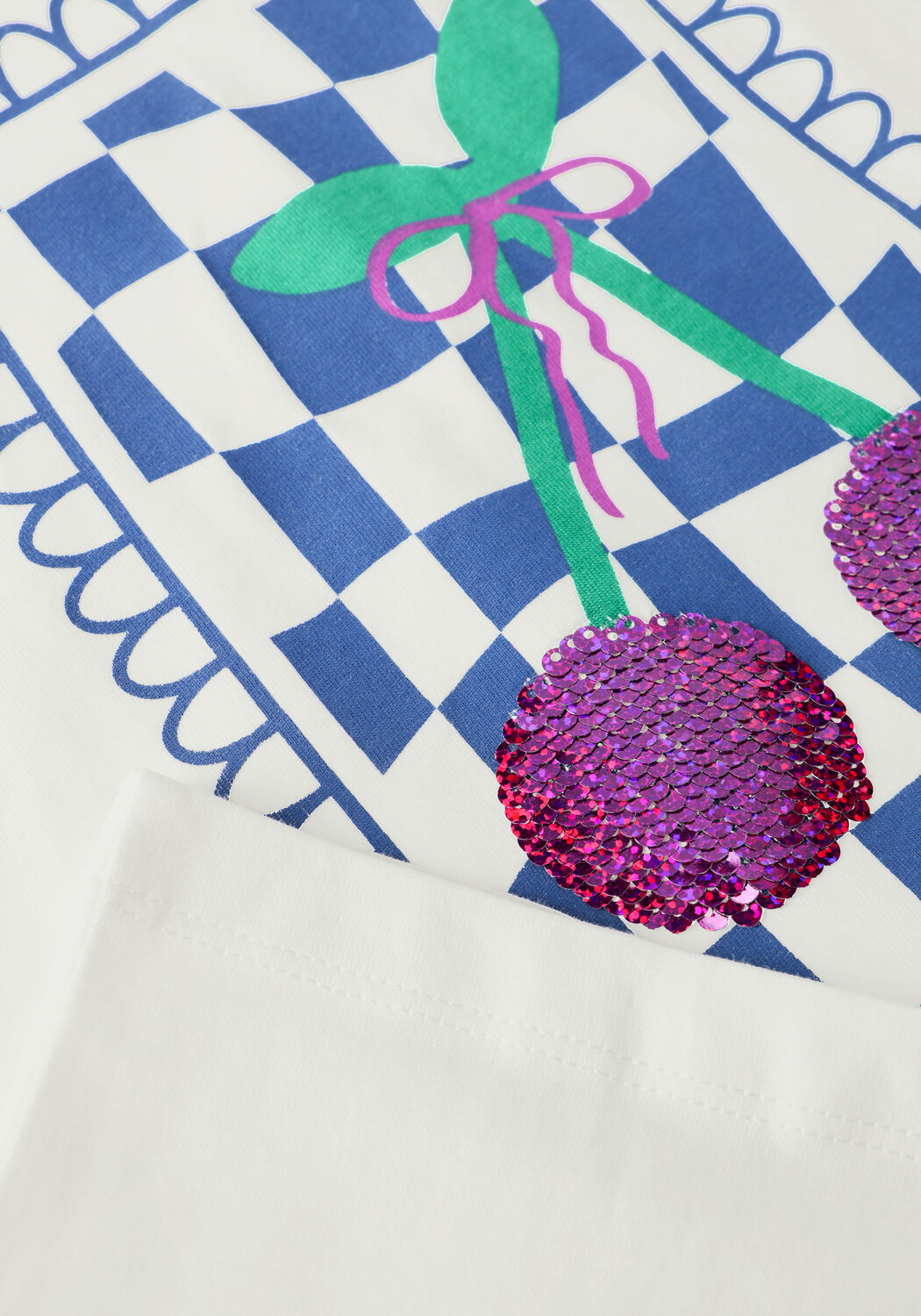 Wei&szlig;e THE NEW T-shirt TNSIMONE - large