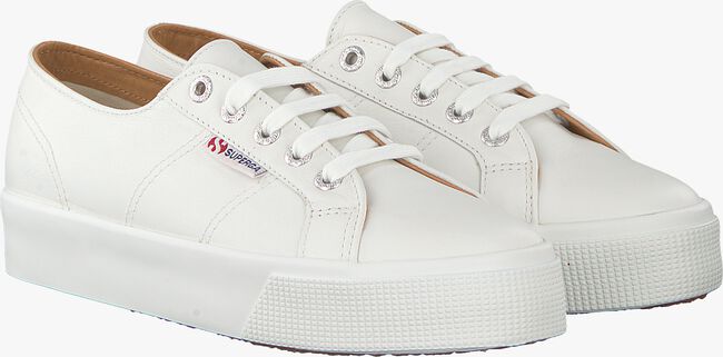 Weiße SUPERGA Sneaker low NAPPALEAU - large