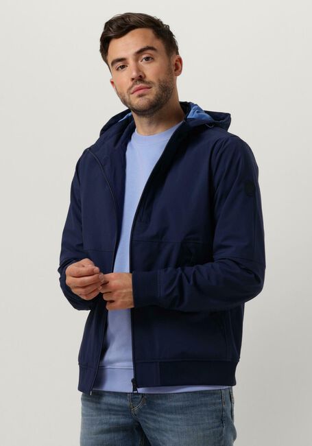 Dunkelblau SCOTCH & SODA Jack HOODED COLOURBLOCK JACKET - large