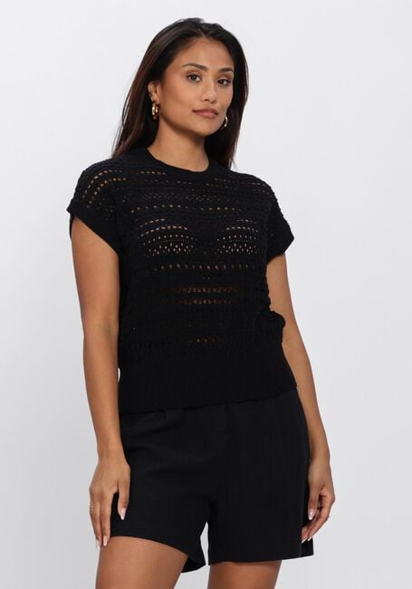 Schwarze NOTRE-V Pullover NV-HEIDA - large