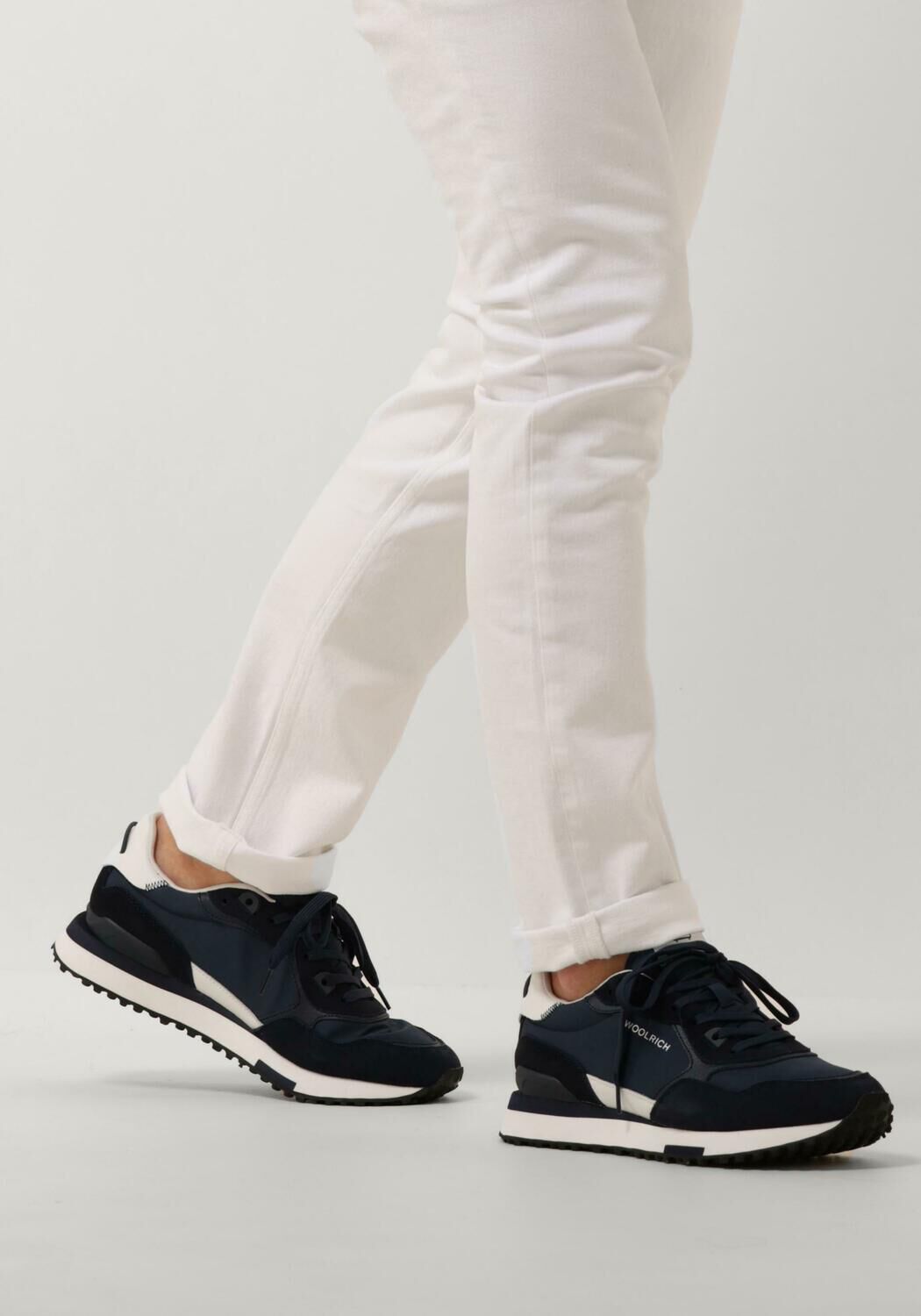 Blaue WOOLRICH Sneaker Low RETRO SNEAKER | Omoda