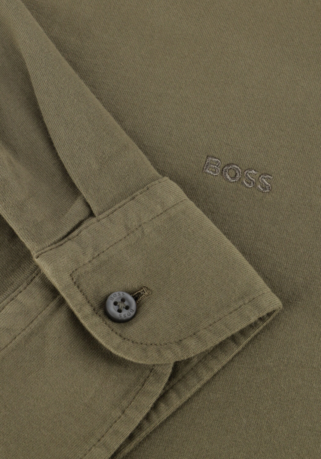 Olive BOSS ORANGE Casual-Oberhemd MYJERSEY_M 10260293 01 - large