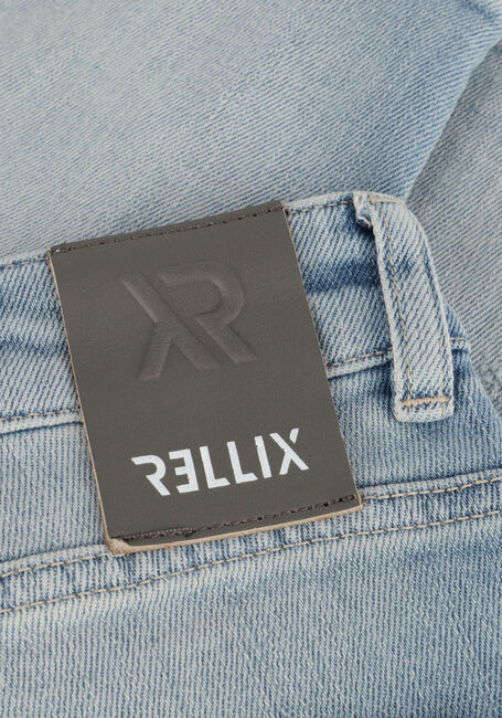 Graue RELLIX Kurze Hosen DENIM SHORT LIGHT BLUE - large