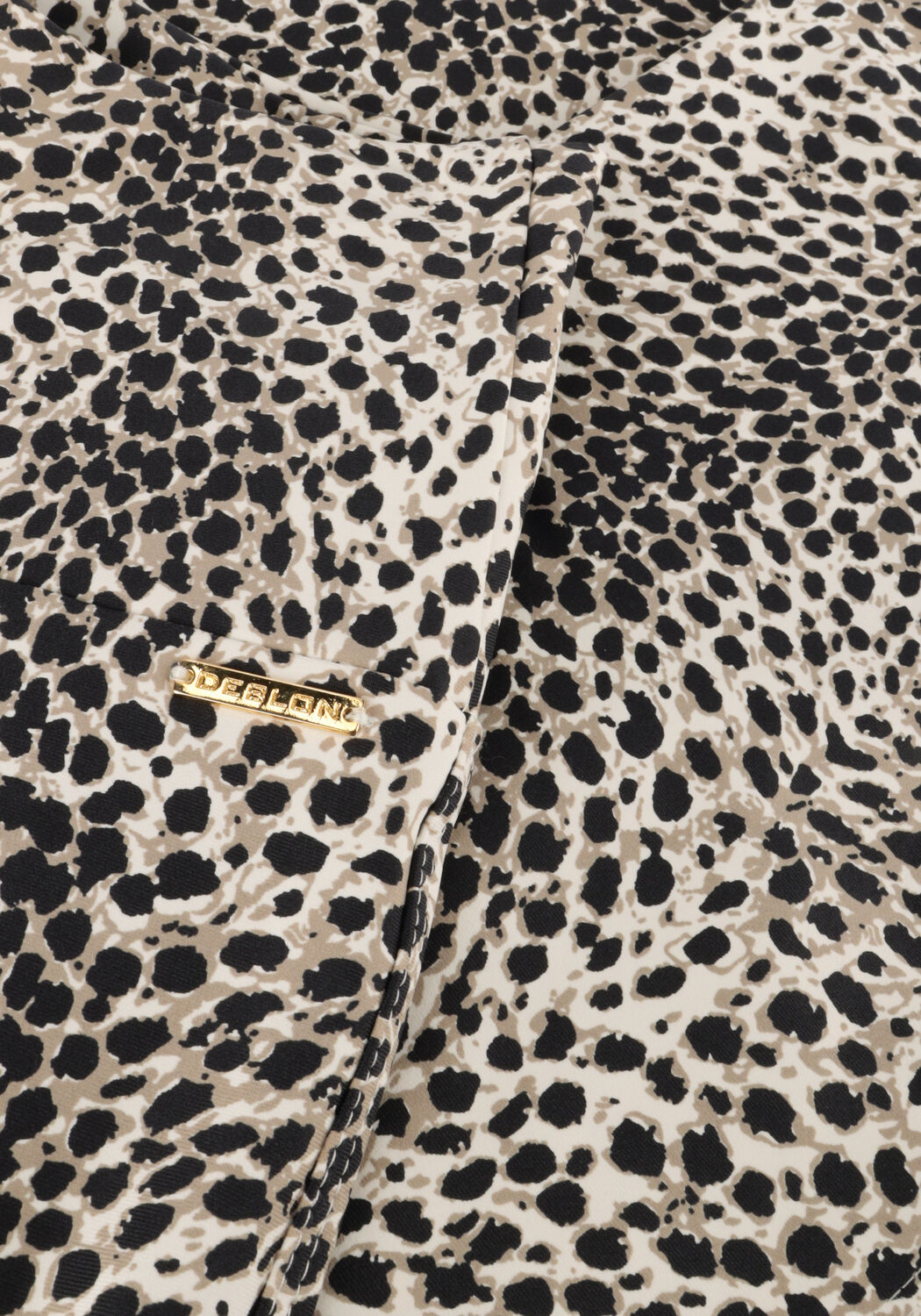 Braune DEBLON SPORTS Schlaghose CELINE FLARED LEGGINGS - large