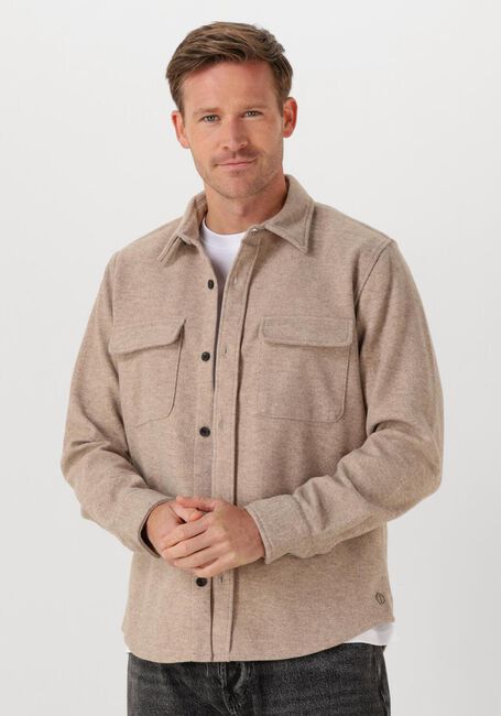 Beige DSTREZZED Overshirt ULRIK OVERSHIRT - large