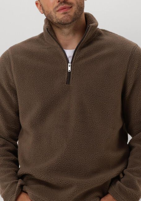 Taupe MATINIQUE Pullover MAKADE FLEECE - large