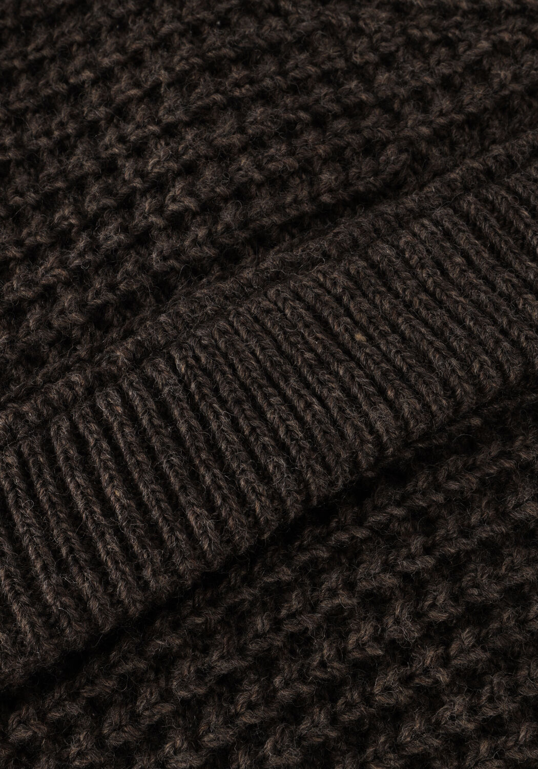 Braune LEVETE ROOM Rollkragenpullover LR-KALIMA 15 PULLOVER - large