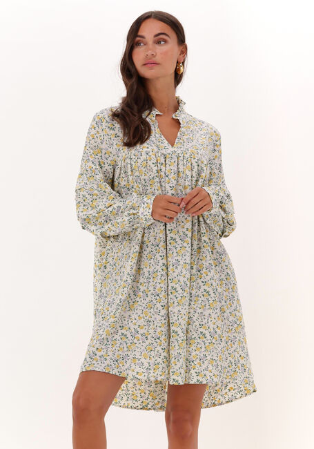 Gelbe LOLLYS LAUNDRY Minikleid GEORGIA - large