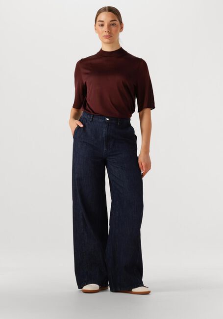 Dunkelblau SECOND FEMALE Wide jeans OLANE DENIM JEANS - large