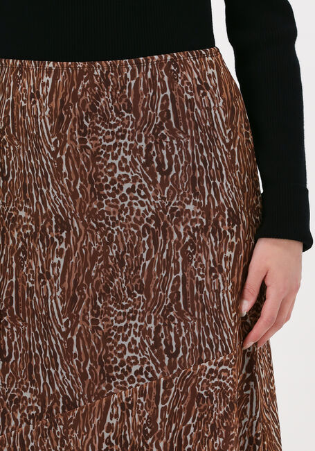 Braune CATWALK JUNKIE Maxirock SK WILD THINGS MESH - large