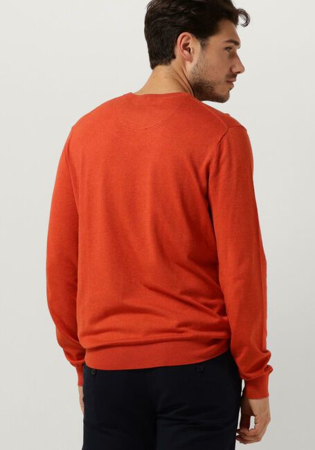 Rote SCOTCH & SODA Pullover ESSENTIALS ECOVERO VISCOSE-NYLON CREWNECK PULLOVER - large