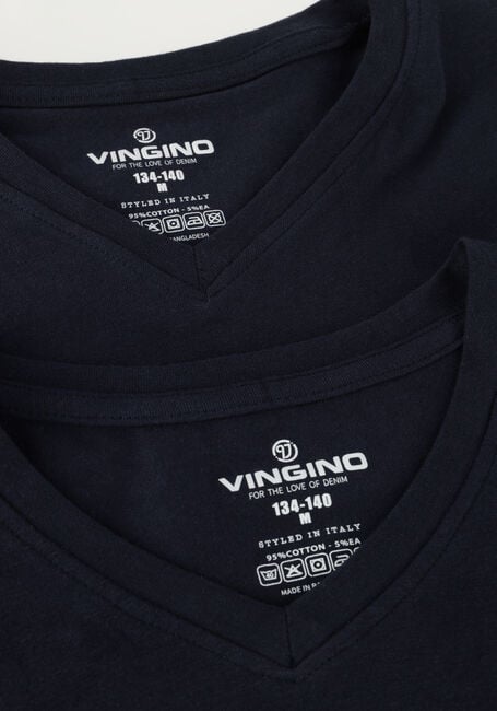 Dunkelblau VINGINO T-shirt BOYS T-SHIRT V-NECK (2-PACK) - large