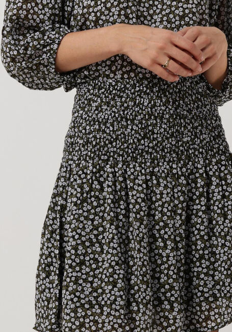 Weiße MSCH COPENHAGEN Minirock HIBBA RIKKELIE SKIRT - large