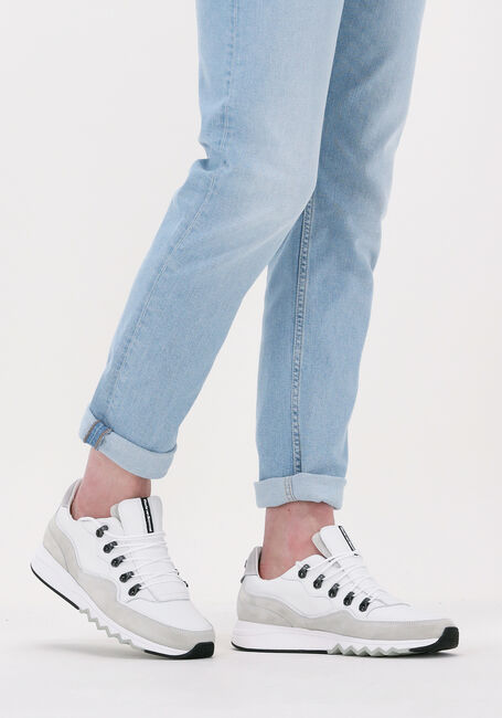 Weiße FLORIS VAN BOMMEL Sneaker Low SFM-10092-02 - large